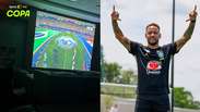 Como Neymar acompanhou partida do Brasil na Copa