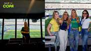 Virginia mostra camarote em est&aacute;dio para jogo do Brasil na Copa