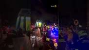 Presidente da Col&ocirc;mbia eleito em apura&ccedil;&atilde;o preliminar celebra vit&oacute;ria em carro blindado #shorts