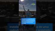 Cidade argentina inaugura maior est&aacute;tua de Messi do mundo #shorts