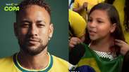 'Neymar &eacute; um cai-cai': crian&ccedil;a faz piada com jogador ao vivo antes da estreia na Copa do Mundo 