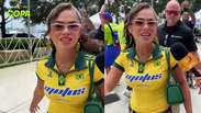 Maisa vai a jogo do Brasil em Miami e destaca sofrimento com calor&atilde;o: 'Tive que adaptar os looks'