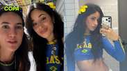 Camila Cabello &eacute; flagrada torcendo pelo Brasil em partida contra a Esc&oacute;cia
