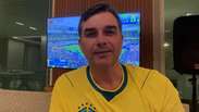 Fl&aacute;vio Bolsonaro ap&oacute;s v&iacute;deos publicados por Michelle: 'Hoje &eacute; dia de jogo, nada nem ningu&eacute;m me aborrece'