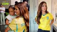 Biancardi vai de &lsquo;Neymar&rsquo; contra o Jap&atilde;o e mostra videochamada do craque com as filhas antes de jogo