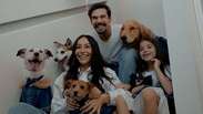 Sabrina Sato e Nicolas Prattes fazem ch&aacute; revela&ccedil;&atilde;o do beb&ecirc; que est&atilde;o esperando; veja