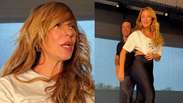Paolla Oliveira publica v&iacute;deo dan&ccedil;ando zouk com instrutor da 'Dan&ccedil;a dos Famosos' e surpreende