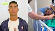 Cristiano Ronaldo envia v&iacute;deo a garotinho venezuelano v&iacute;tima de terremotos: &lsquo;Vou adorar conhec&ecirc;-lo&rsquo;