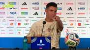Cristiano Ronaldo provoca jornalista brasileiro em coletiva: 'Sei que n&atilde;o gosta de mim'