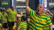&lsquo;Se o time tivesse feito 1% do que fizemos, a gente seguia&rsquo;, desabafa torcedor no est&aacute;dio ap&oacute;s elimina&ccedil;&atilde;o do Brasil
