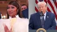 Trump chama cantora Nicki Minaj de 'gostosa' durante evento na Casa Branca