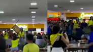 Torcedores brigam em shopping ap&oacute;s elimina&ccedil;&atilde;o do Brasil para a Noruega em Pernambuco