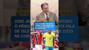 Vini Jr. deveria ter batido o p&ecirc;nalti? Web resgata fala de Tel&ecirc; Santana sobre Zico #shorts