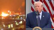 EUA lan&ccedil;am novos ataques contra o Ir&atilde; ap&oacute;s Trump declarar fim de acordo de paz