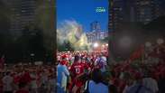 Torcida do Marrocos faz festa em ponto tur&iacute;stico de Boston antes de partida contra a Fran&ccedil;a #shorts
