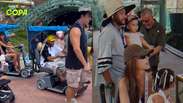 Neymar causa alvoro&ccedil;o em parque da Disney durante passeio com a fam&iacute;lia em Orlando