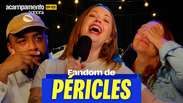S&oacute; canta o refr&atilde;o ou sabe mesmo? Veja qual f&atilde; se deu melhor no desafio sobre P&eacute;ricles