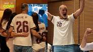 Rei da Espanha vira &lsquo;torcedor comum&rsquo; ao comemorar classifica&ccedil;&atilde;o para a final da Copa