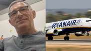 Acidente da Ryanair: mulher afirma que segurou marido pelas pernas ap&oacute;s ser sugado para fora do avi&atilde;o 