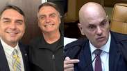 OAB pede que Moraes libere comunica&ccedil;&atilde;o entre Fl&aacute;vio e Jair Bolsonaro ap&oacute;s suspens&atilde;o de visitas