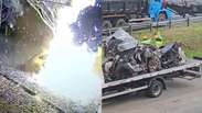 V&iacute;deo mostra colis&atilde;o seguida de explos&atilde;o que matou jovens de 20 anos em acidente com Porsche em SP