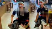 Argentino &eacute; acusado de gesto racista durante comemora&ccedil;&atilde;o da Copa na Bahia; veja v&iacute;deo