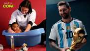 Internauta usa IA para &lsquo;recriar&rsquo; banho de Messi em Yamal com &lsquo;trollagem&rsquo; do argentino para cima do espanhol