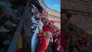 Abra&ccedil;os, emo&ccedil;&atilde;o: a festa dos torcedores espanh&oacute;is no est&aacute;dio ap&oacute;s o t&iacute;tulo da Copa do Mundo #shorts