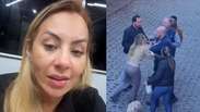 Pastora pr&eacute;-candidata do PL publica novas imagens para se defender em caso de agress&atilde;o a entregador