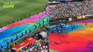 Making of sincronizado: em minutos, gramado vira palco no show do intervalo da Copa do Mundo