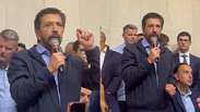 Ricardo Nunes pede uni&atilde;o para eleger Fl&aacute;vio, chama Haddad de &lsquo;ruim&rsquo; e Boulos de &lsquo;invasor&rsquo; na Alesp