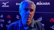 &lsquo;Tenso, nervoso&rsquo;, diz Jos&eacute; Roberto Guimar&atilde;es ao analisar a vit&oacute;ria do Brasil sobre o Jap&atilde;o na VNL