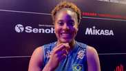 &lsquo;A prova viva do que &eacute; um trabalho coletivo&rsquo;, diz Ana Vit&oacute;ria ap&oacute;s Brasil avan&ccedil;ar &agrave; semifinal da VNL