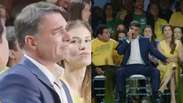 Fl&aacute;vio cai no choro com mensagem de Carlos Bolsonaro durante Conven&ccedil;&atilde;o do PL: 'Amor fraterno'