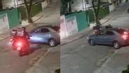 Criminosos fingem ser entregadores e assaltam fam&iacute;lia na Grande SP; v&iacute;deo mostra a&ccedil;&atilde;o