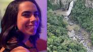 PR: bombeiros divulgam imagens do local em que corpo de fot&oacute;grafa foi encontrado ap&oacute;s cair em trilha