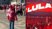 Vermelho massivo, apoiadores fi&eacute;is e f*ck Trump: conven&ccedil;&atilde;o do PT oficializa chapa Lula-Alckmin 