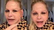 Monique Evans revela problema com reconhecimento facial de banco ap&oacute;s cirurgia no rosto