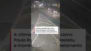 V&iacute;deo mostra o momento em que jogador do S&atilde;o Paulo atropela idoso de 84 anos em Barueri #shorts