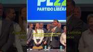 Cercado por mulheres, Fl&aacute;vio Bolsonaro anuncia Alfredo Gaspar como vice #shorts