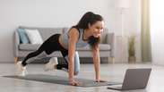 5 exerc&iacute;cios de Pilates na parede para fazer em casa