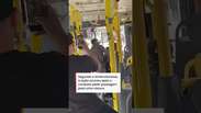 Motorista de &ocirc;nibus &eacute; retirado &agrave; for&ccedil;a de ve&iacute;culo por policiais militares em SP #shorts