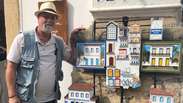 'Comecei por necessidade de crian&ccedil;a': artista transforma tubos de PVC em miniaturas hist&oacute;ricas