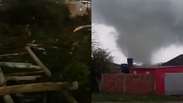 Tornado destr&oacute;i casa de pecuarista no RS: &lsquo;Cen&aacute;rio de guerra&rsquo;