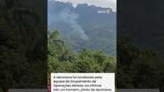 Queda de helic&oacute;ptero deixa ao menos quatro mortos no Rio de Janeiro #shorts
