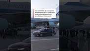 Trump foi colocado escondido em caminh&atilde;o para trocar de avi&atilde;o na Turquia ap&oacute;s amea&ccedil;a do Ir&atilde; #shorts