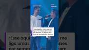 Leonardo 'alfineta' filhos em show com primog&ecirc;nito: "&Uacute;nico que me liga" #shorts