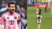 Messi &eacute; multado pela MLS ap&oacute;s tapa em advers&aacute;rio