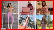 Moda fitness aposta na trend do rosa, com Sabrina Sato, Isis Valverde, Rafa Justus e mais famosas