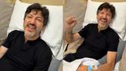 Lito Sousa comemora no hospital 4 milh&otilde;es de inscritos em seu canal do YouTube